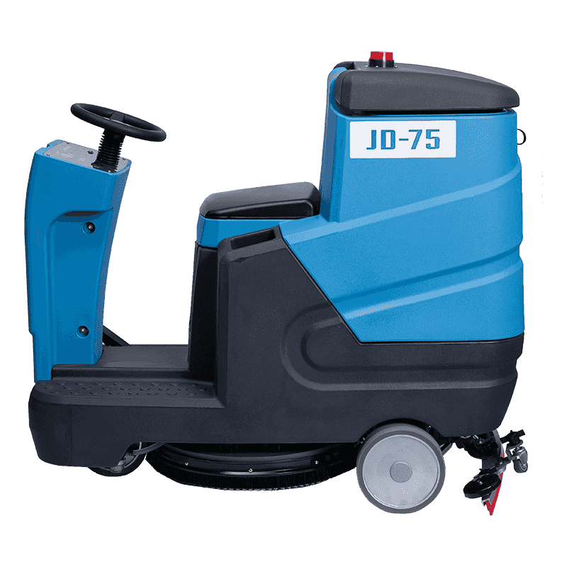 Lavapavimenti industriale automatica uomo a bordo JD75