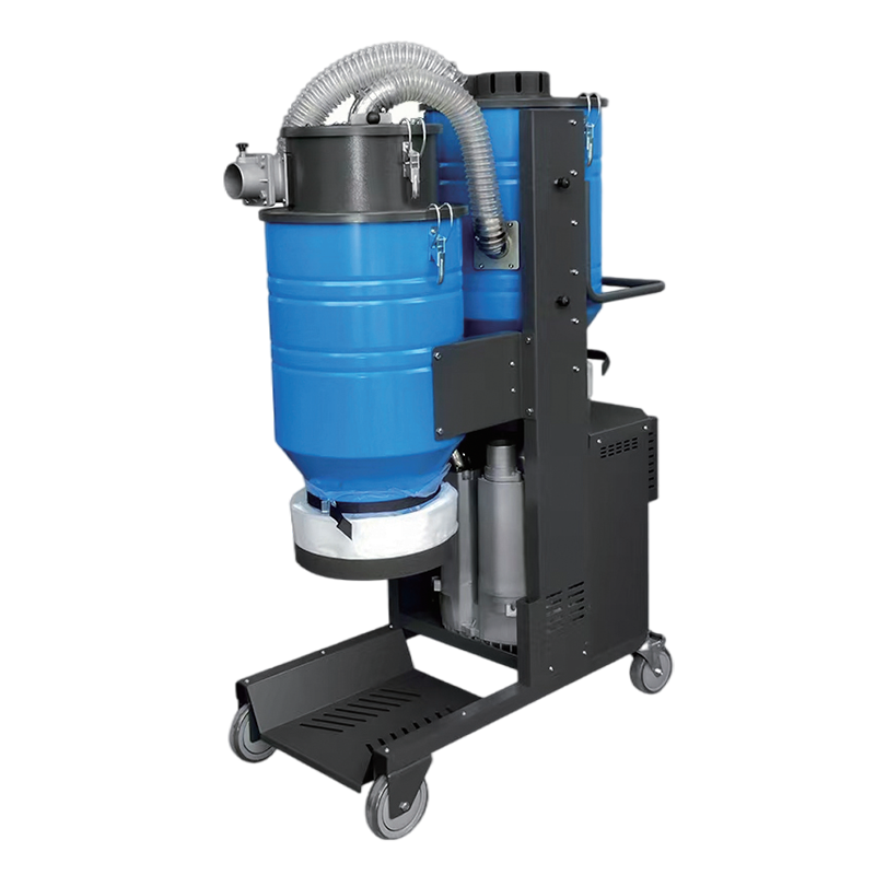 Aspirapolvere con sacco a turbina trifase a doppio cilindro serie SW