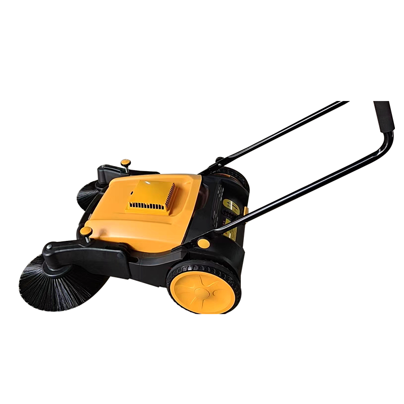 Spazzatrice manuale alimentata a batteria industriale per garage per interni ed esterni versione 980A Skylight